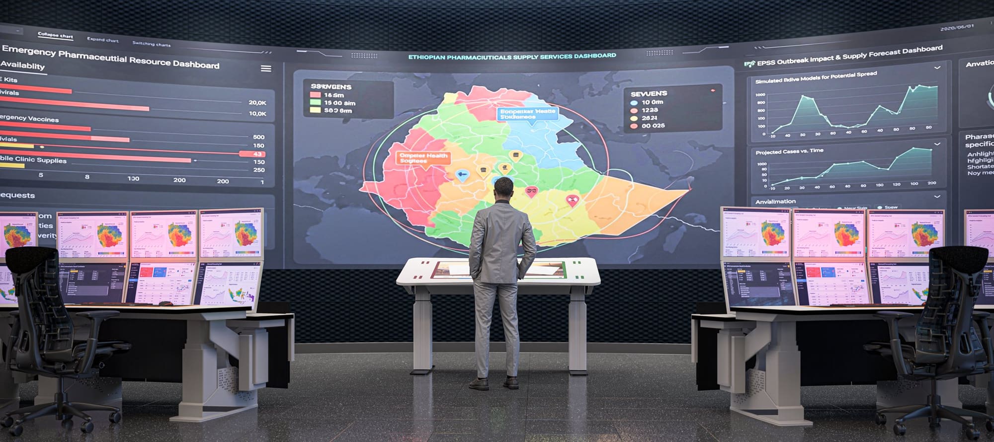 Pharmaceutical Supply Situation Room image 2