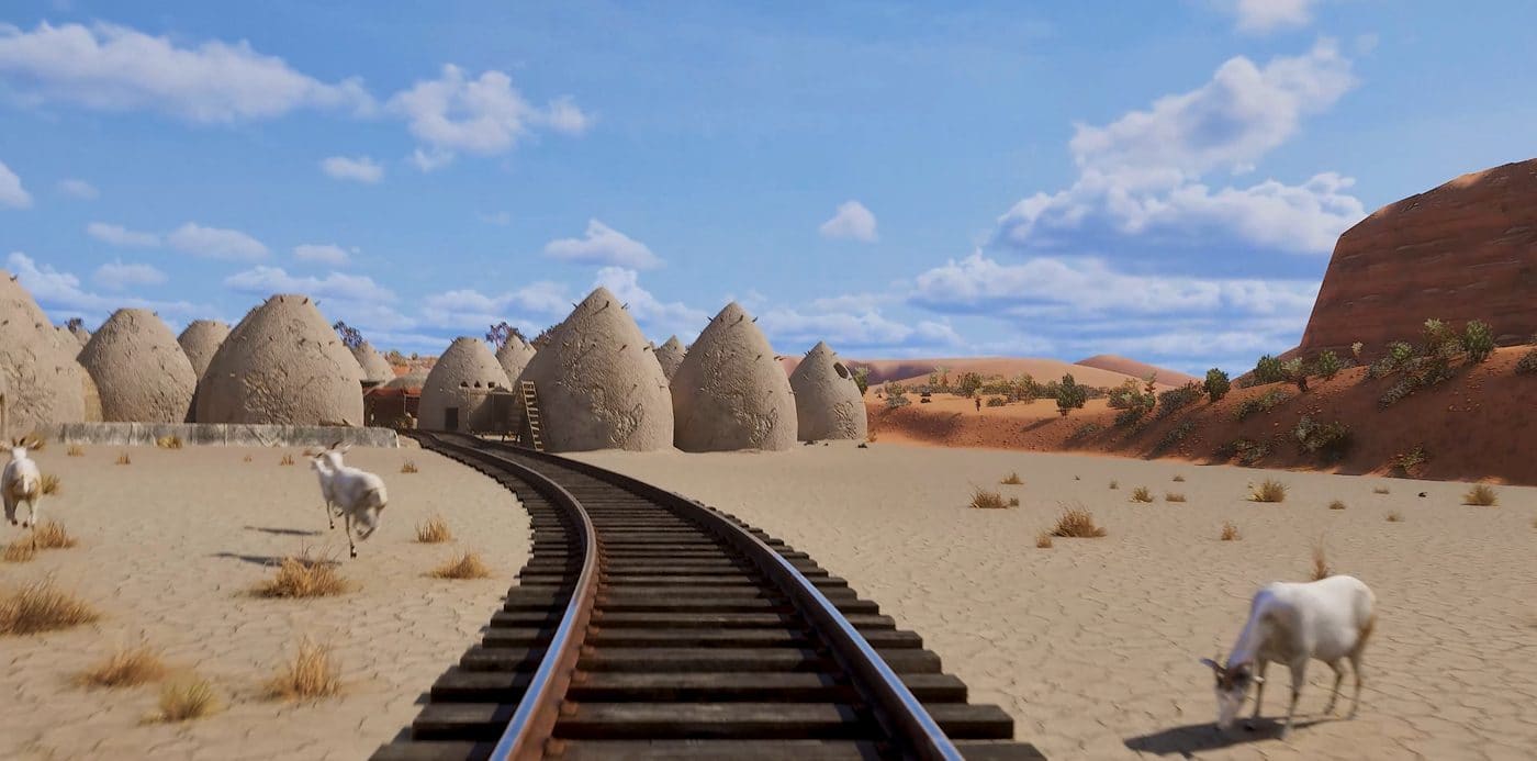 The Railway Ride frame 6