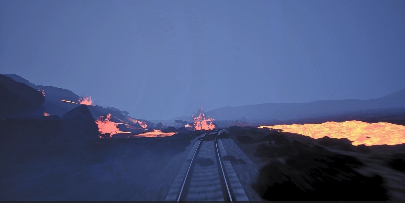 The Railway Ride frame 7