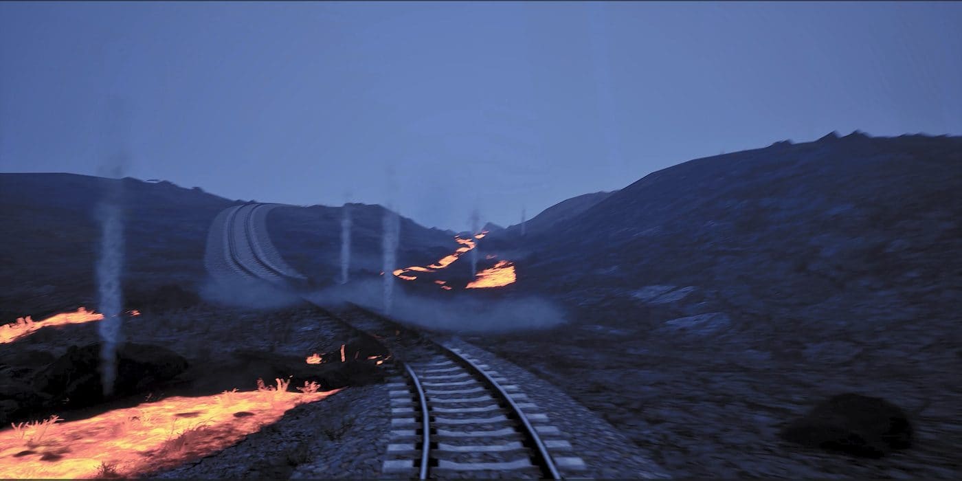 The Railway Ride frame 8
