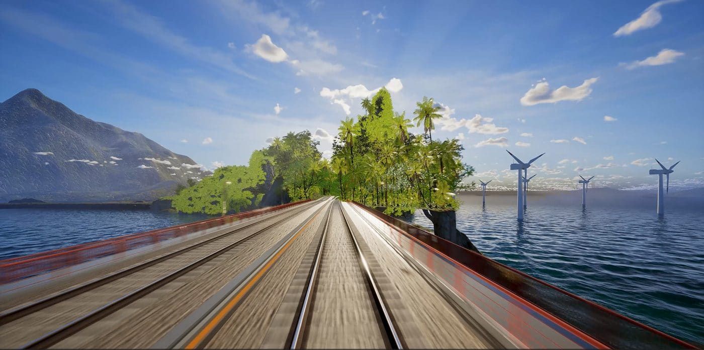 The Railway Ride frame 16